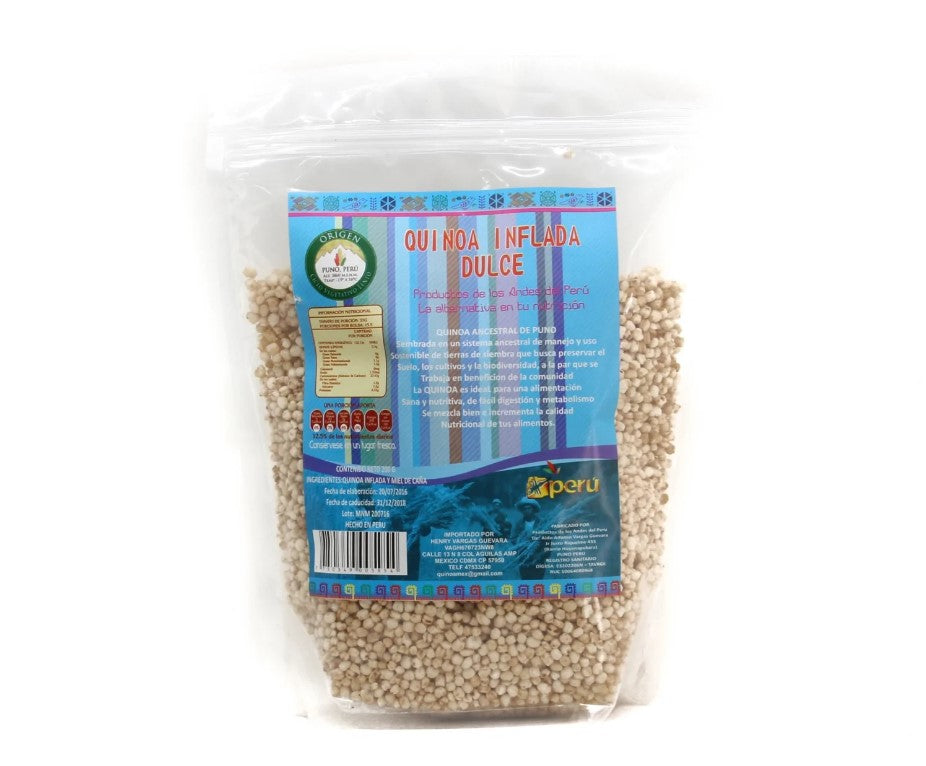 QUINOA ROJA INFLADA DULCE