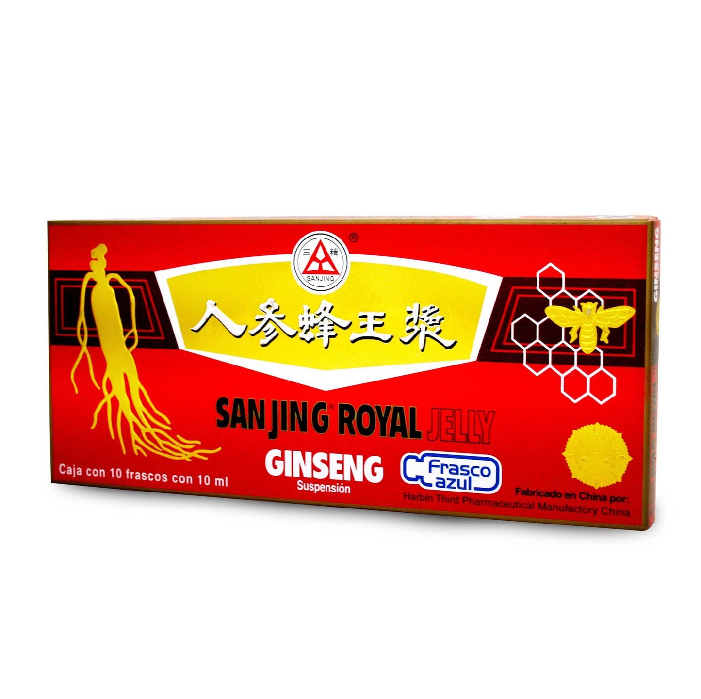 SANJIN G ROYAL JELLY GINSENG SUSPENSIÓN 10 FRASCOS