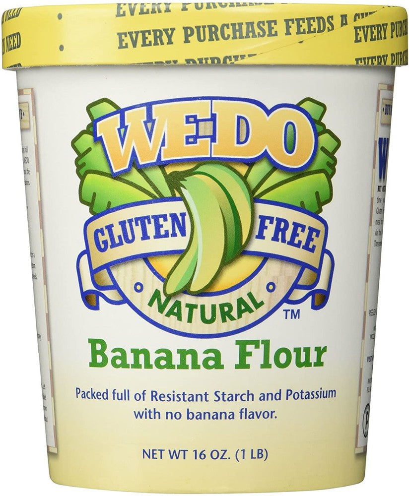 WEDO BANANA FLOUR GLUTEN FREE NATURAL