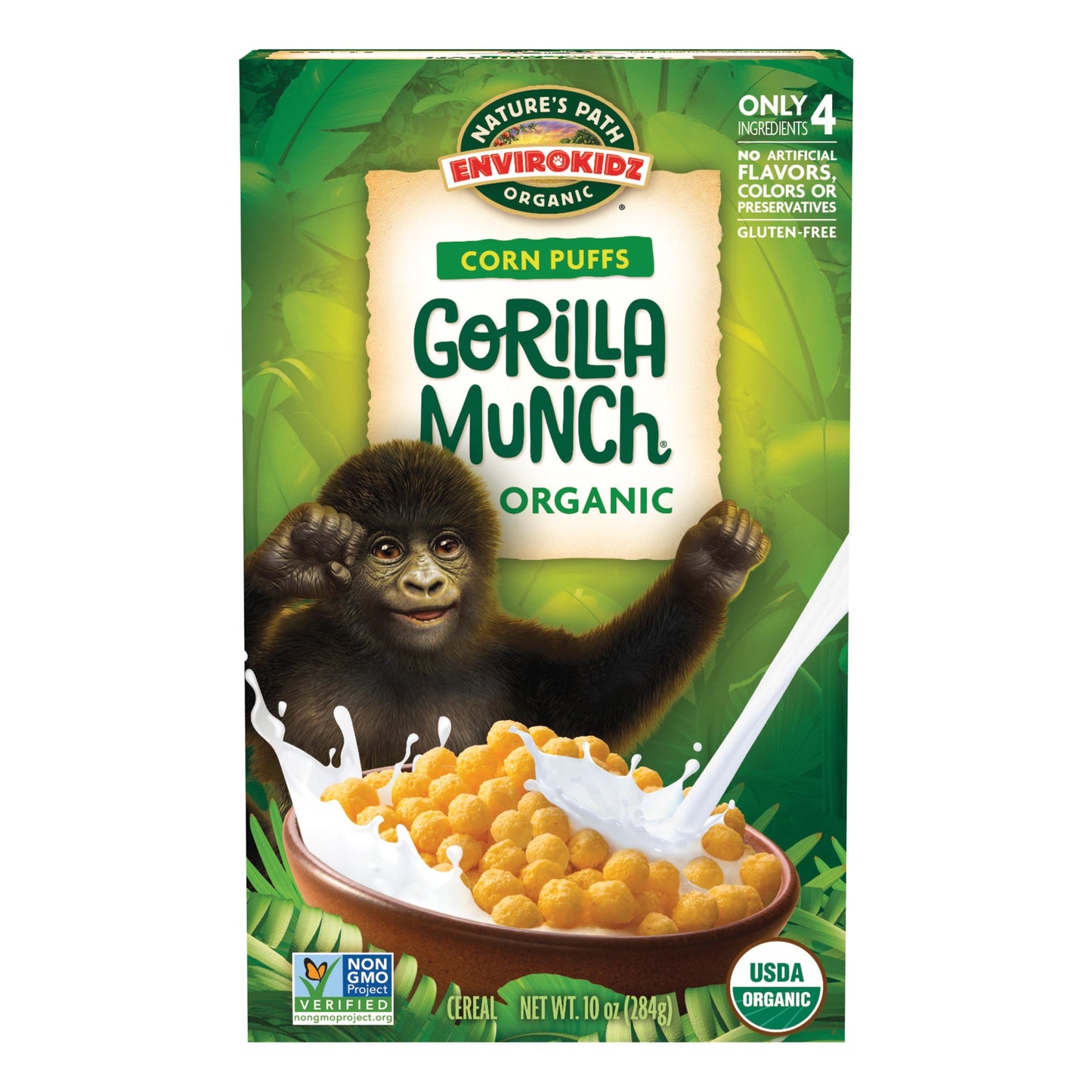 NATURES PATH ENVIROKIDS ORGANIC GORILLA MUNCH