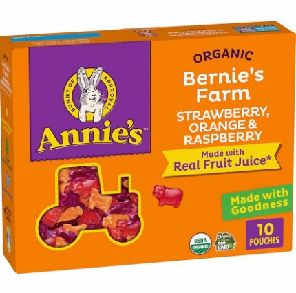 Bocadillos De Frutas Orgánicas De Bernie's Farm