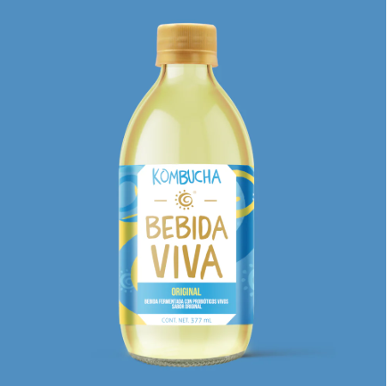 Bebida Viva Kombucha con Probióticos