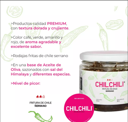 CHIL-CHILI  FRITURA DE CHILE SERRANO