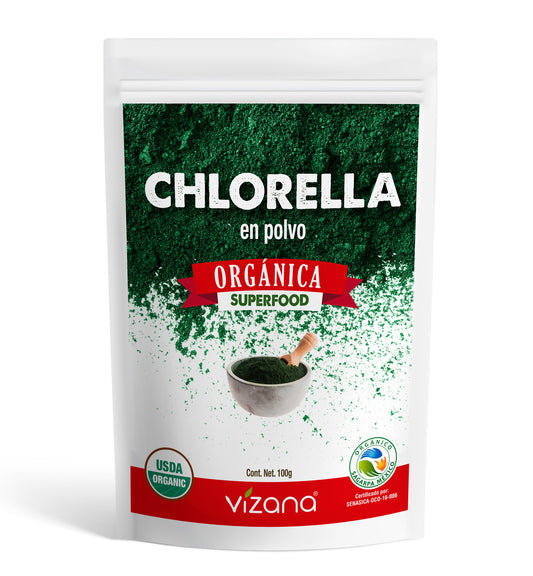 CHLORELLA EN POLVO ORGANICA SUPERFOOD