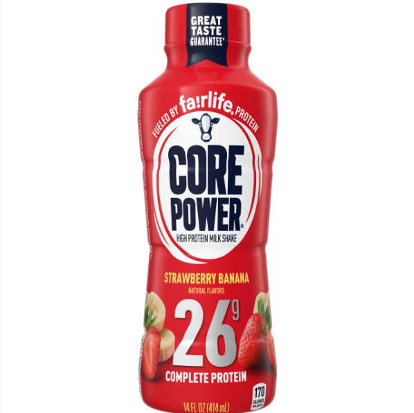 CORE POWER 26 DE PROTEINA STRAWBERRY Y BANANA