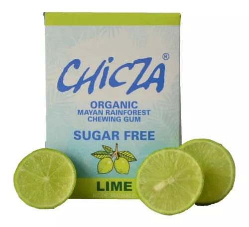 CHICZA CHICLES ORGANICOS SIN AZUCAR SABOR LIMON