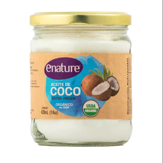 ENATURE ACEITE DE COCO EXTRA VIRGEN ORGÁNICO