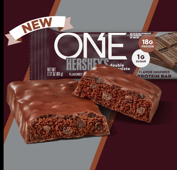 One Protein Bar Hersheys Double Chocolate