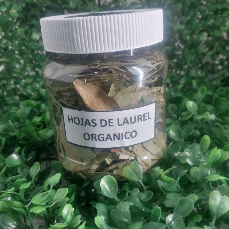 HOJAS DE LAUREL ORGANICAS BOTE CHICO