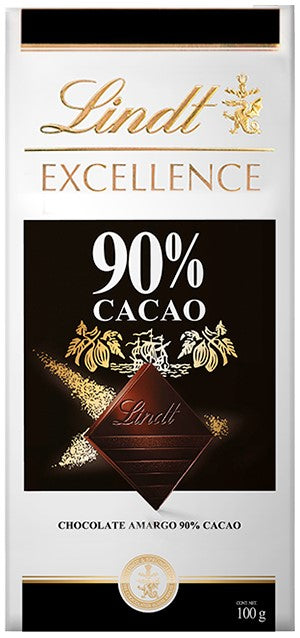 LINDT EXCELLENCE CHOCOLATE 90% CACAO