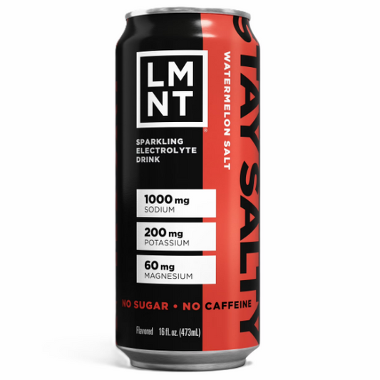 Lmnt Sparkling Electrolyte Drink Watermelon Salt