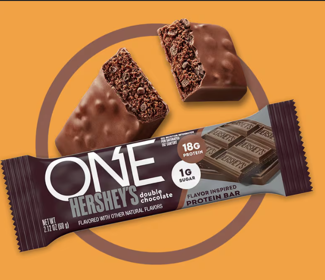 One Protein Bar Hersheys Double Chocolate