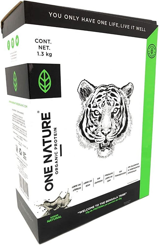 ONE NATURE PROTEINA ORGANICA VEGANA SABOR NATURAL