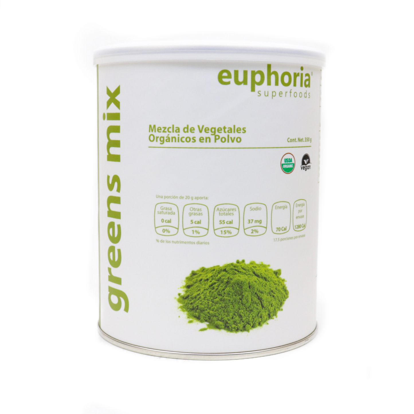 Euphoria Superfoods Greens Mix 350g
