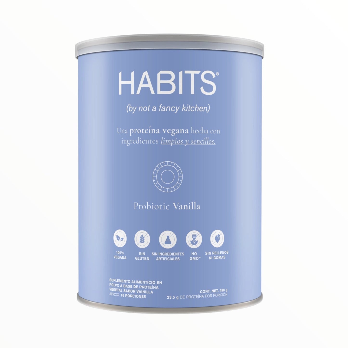 HABITS PROTEINA VEGANA SABOR VAINILLA