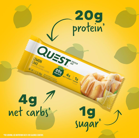 Quest Lemon Cake Flavored