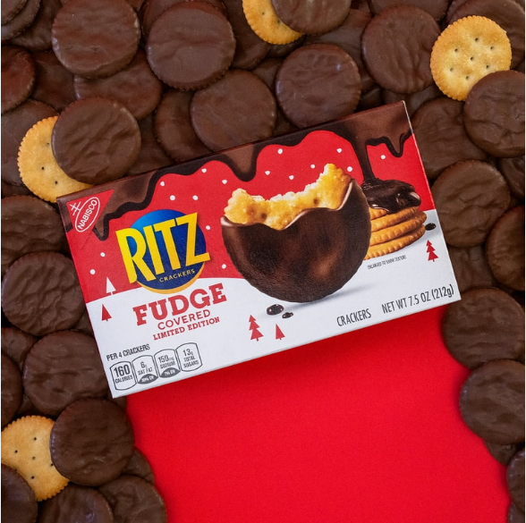 RITZ CRACJKERS FUDGE COVERED