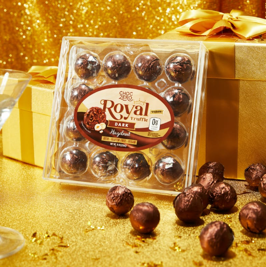 CHOCZERO TRUFFLE ROYAL DARK HAZELNUT