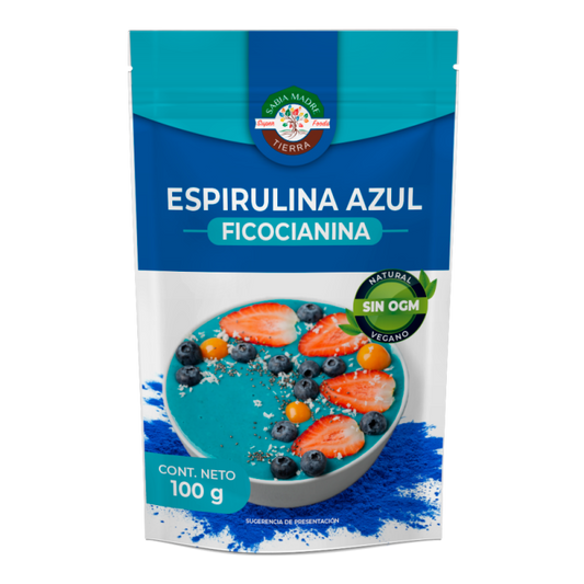 SABIA MADRE ESPIRULINA AZUL FICOCIANINA