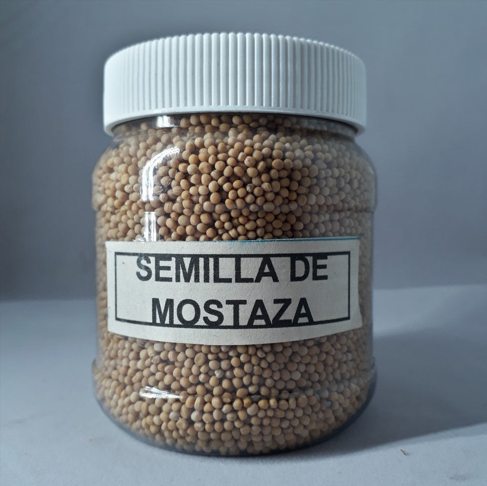 SEMILLA DE MOSTAZA ORGANICA BOTE CHICA