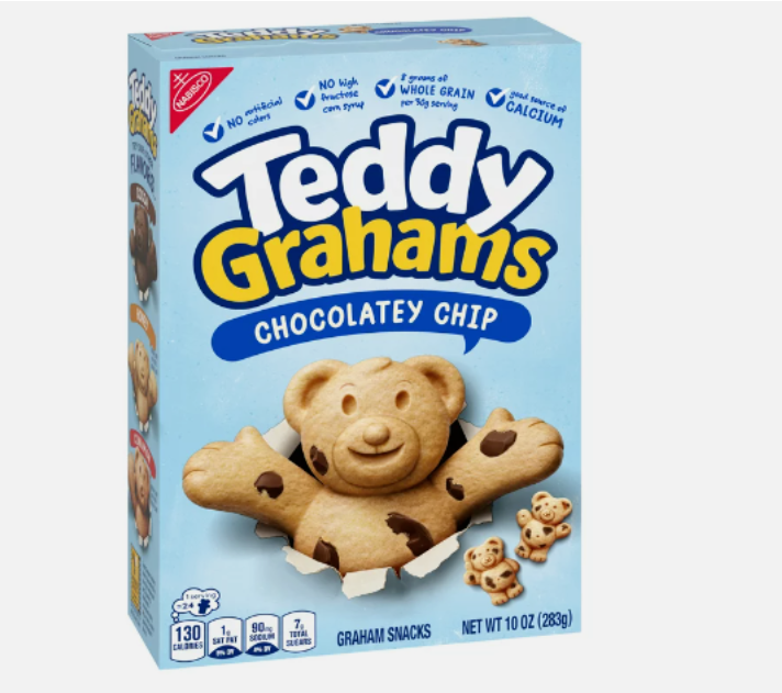 TEDDY GRAHAMS CHOCOLATE CHIP