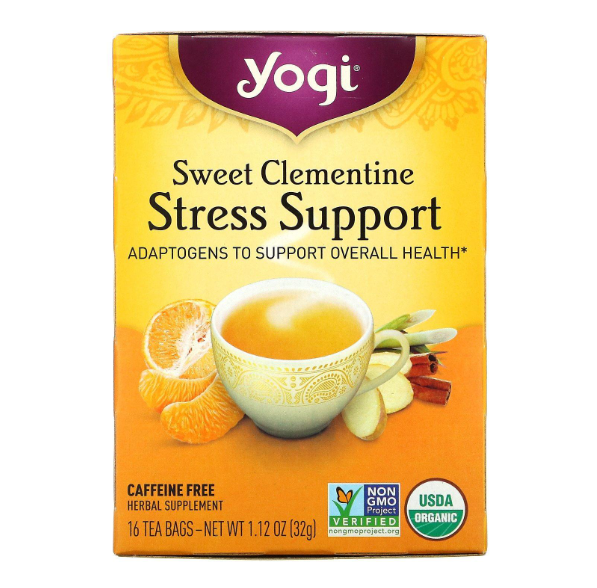 YOGI TEA SWEET CLEMENTINE STRESS SUPPORT