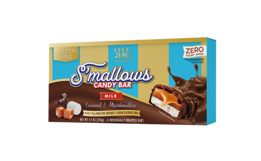 Barra de caramelo Choc Zero Smallows con leche