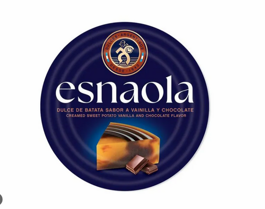 Esnaola Dulce De Batata Sabor A Vainilla Y Chocolate