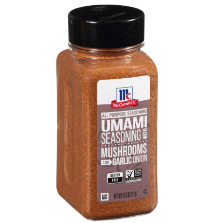 Umami Seasoning Whit Mushrooms And Garlic Onion