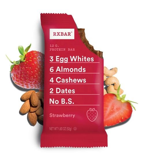 RXBAR BARRITA DE PROTEÍNA STRAWBERRY