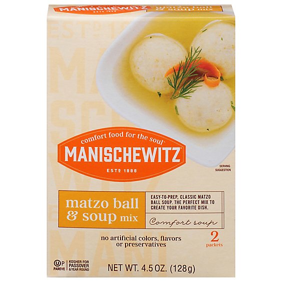 MANISHEWITZ MATZO BALL & SOUP MIX