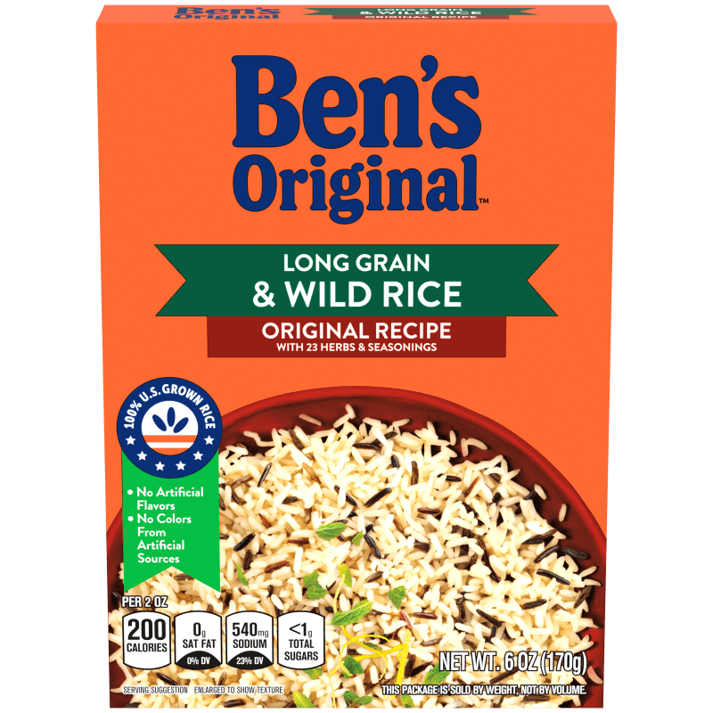 Selecta Rice BEN´S ORIGINAL LONG GRAIN& WILD RICE – La Selecta Organica