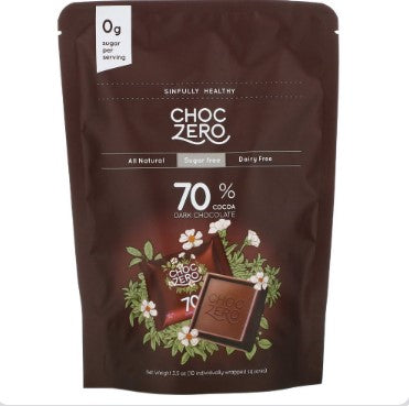CHOZERO -70 % DARK CHOCOLATE