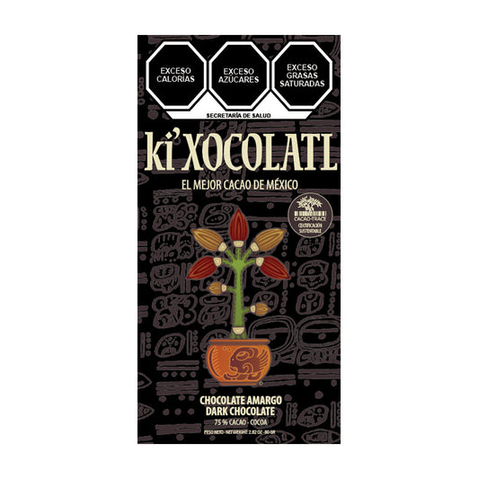 KI'XOCOLATL CHOCOLATE AMARGO