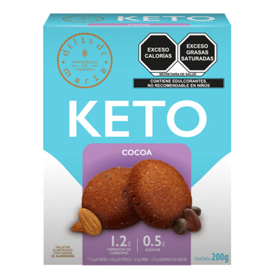 DELIS DE MARIA  GALLETA KETO DE COCOA