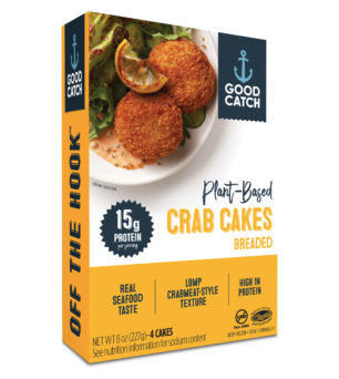 GOOD CATCH PLANT - BASED CRAB CAKES BREADED