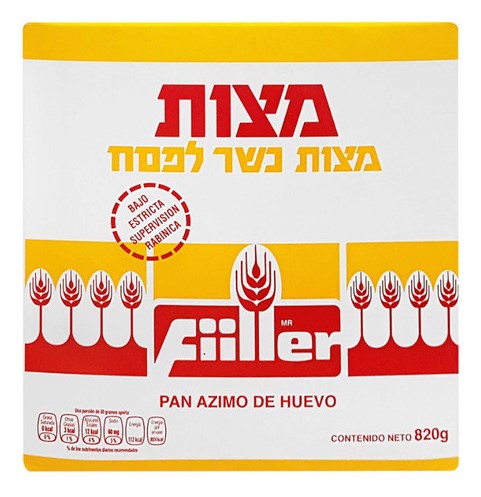 PAN AZIMO DE HUEVO MATZA