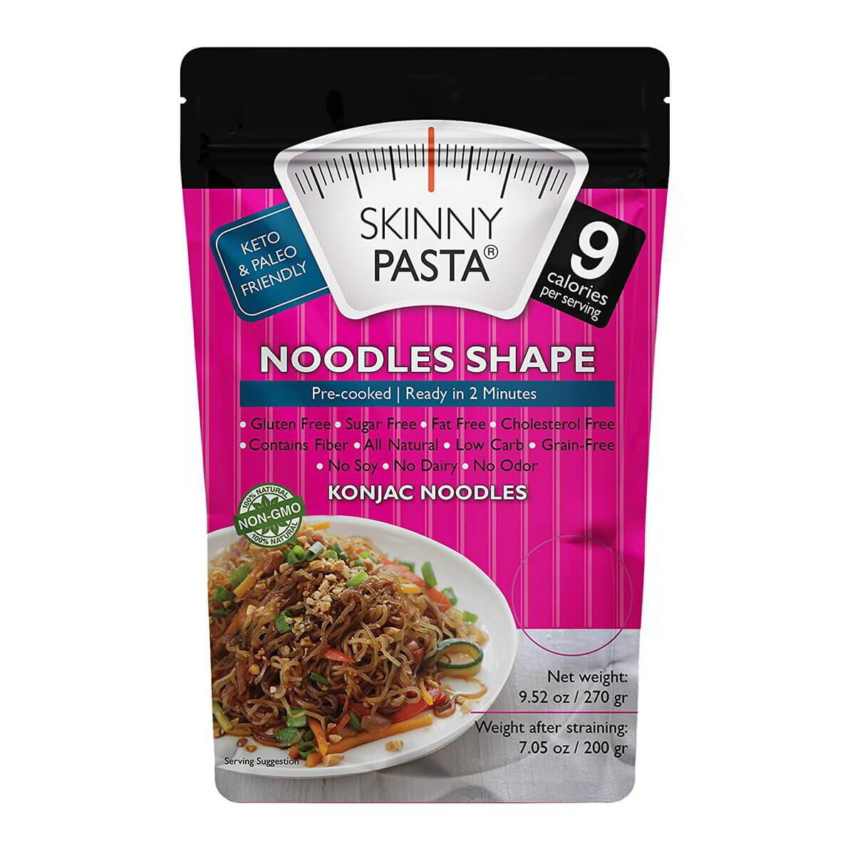 Skinny Pasta Noodles Shape