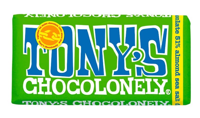 TONY'S CHOCOLATE AMARGO CON ALMENDRAS