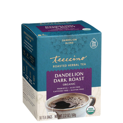 Teeccino Dandelion Dark Roast Organic