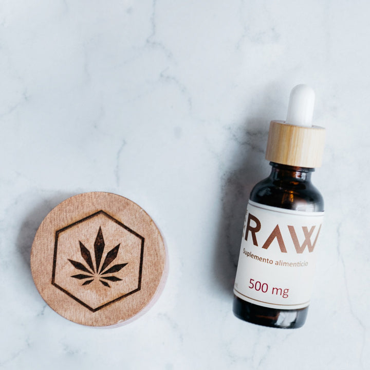 THE CANNA RAW ACEITE DE CBD 500 MG
