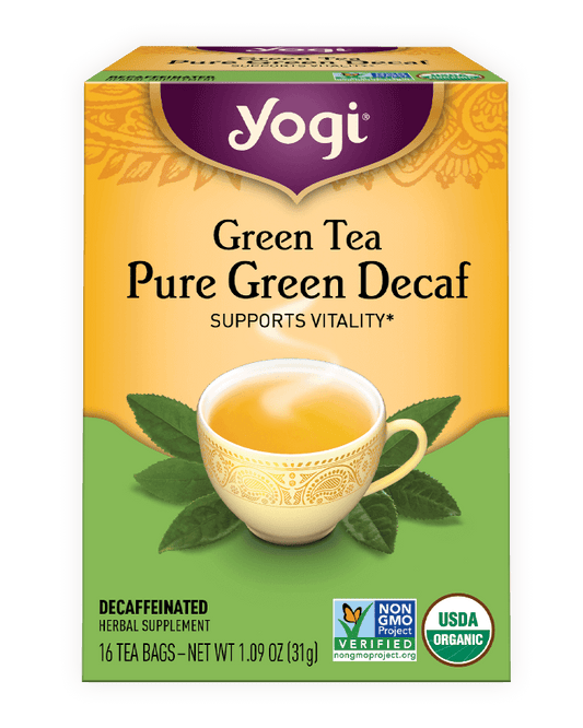 Yogi Tea Green Tea Pure Green Decaf