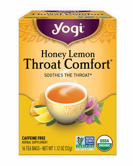 Yogi Tea Honey Lemon Throat Comfort