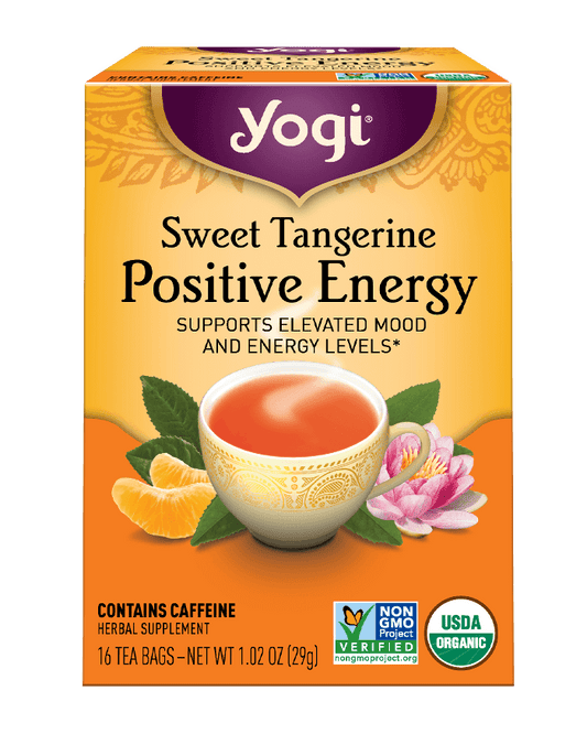 Yogi Tea Sweet Tangerine Positive Energy