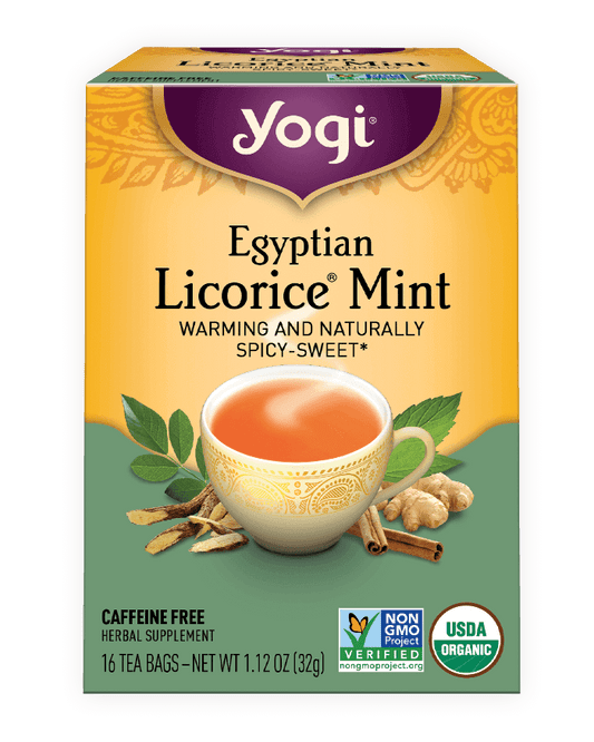 Yogi Tea Egyptian Licorice Mint