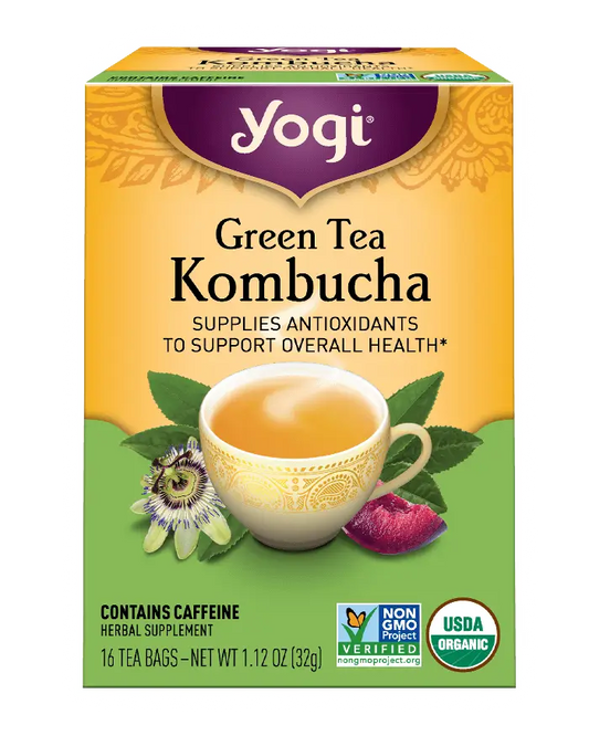 Yogi Tea Green Tea Kombucha