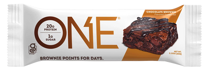 ONE BARRA DE PROTEÍNA BROWNIE DE CHOCOLATE
